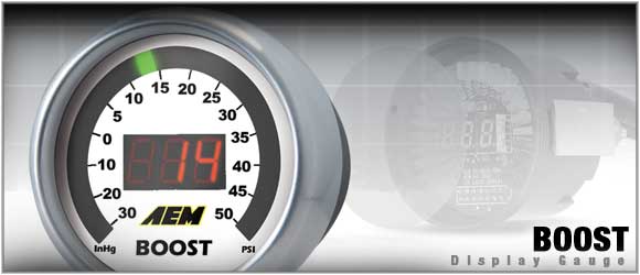 AEM Boost Display Gauge
