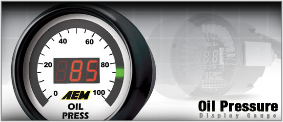 AEM Oil Pressure Gauge