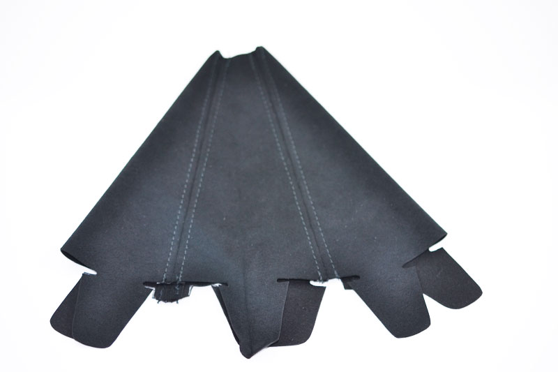twist Shift Boot: Black with Black Stitching