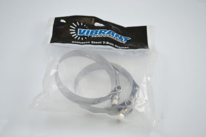 Vibrant Stainless Steel T-Bolt Clamp (2 Pack) *Open Box*