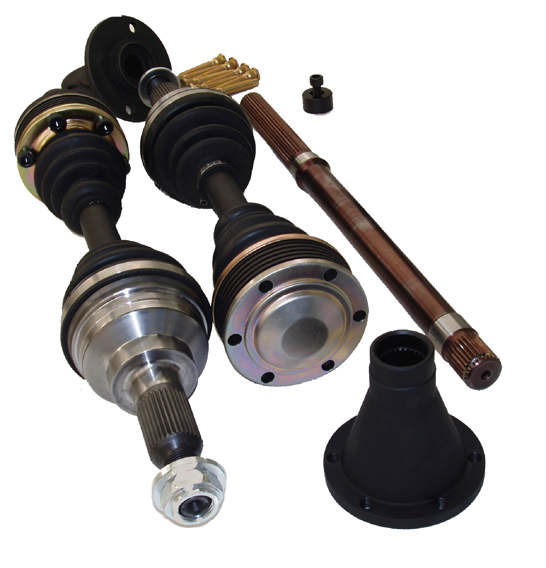 Driveshaft Shop Pro Level Replacement Axle/Hub/Intermediate Kit