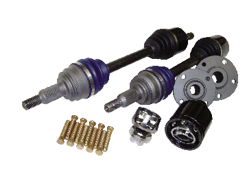 Driveshaft Shop Level 5.9 Axles with 4-Lug Hubs