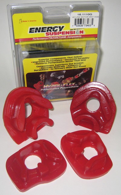Energy Suspension Engine Mount Inserts (Red)