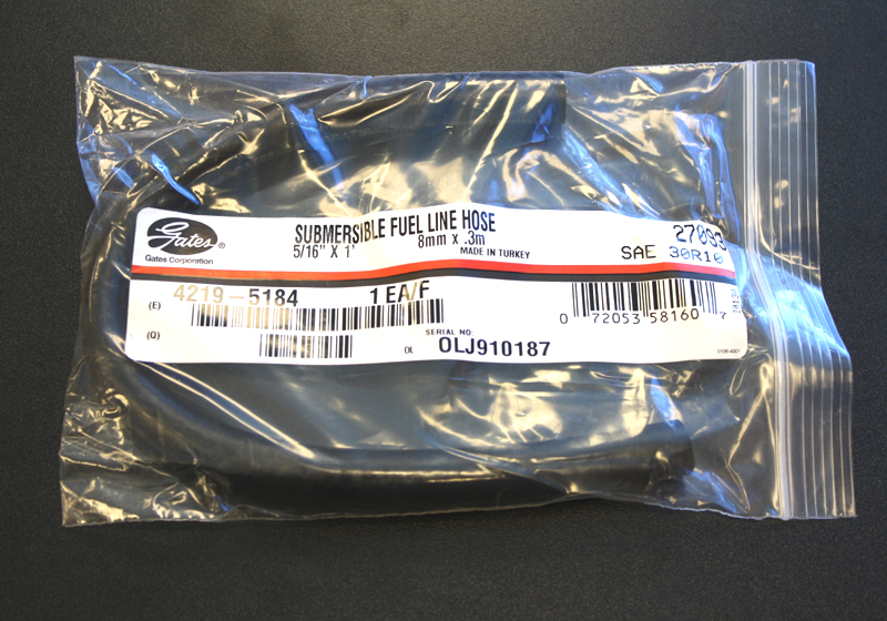 Gates Submersable Fuel Line 5/16" (12" Length)