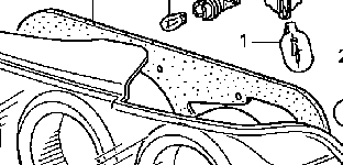 Honda Taillight Gaskets: Left & Right