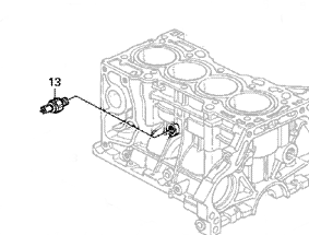 Honda OEM Knock Sensor (02-06 Base RSX)