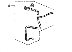 Honda Ground Cable Assembly (Auto)