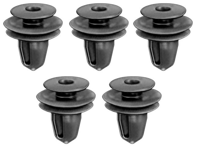 Honda Interior Clips: Black (5 Pack)