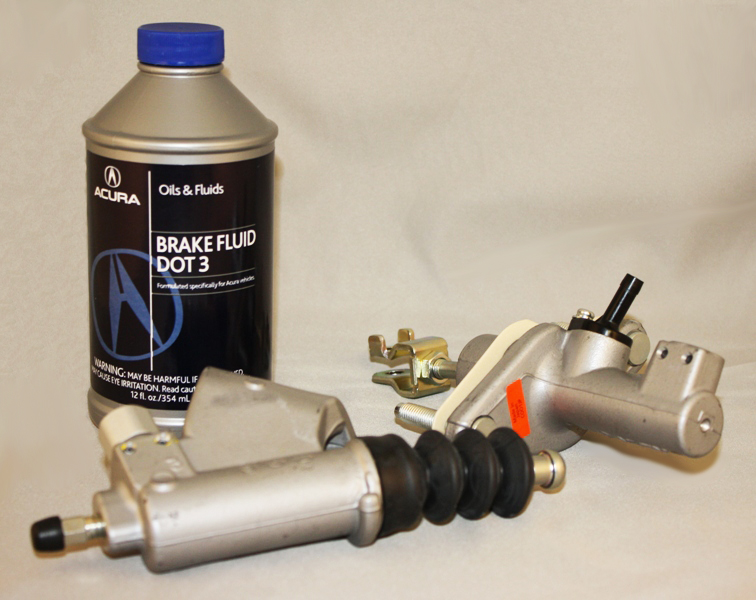 Honda Clutch Master and Slave Cylinder w/ Brake Fluid