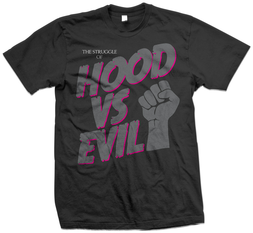Still Hood "Hood vs Evil" Shirt (Neon Pink)