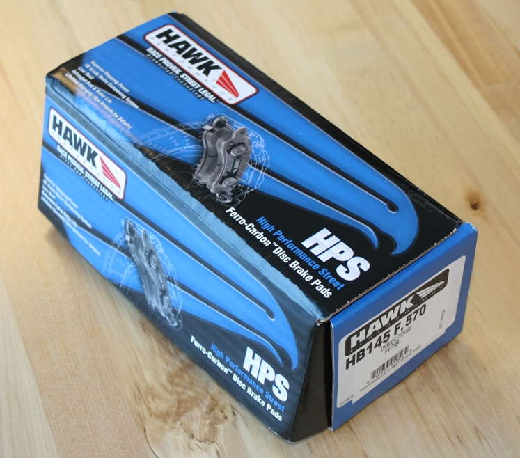 Hawk HPS Brake Pads: Rear