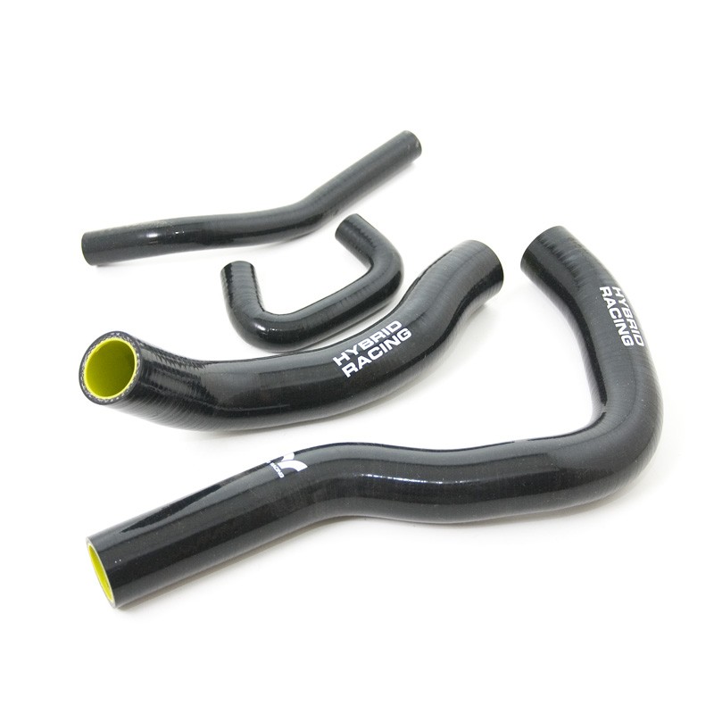 Hybrid Racing Ninja Black Radiator Hoses