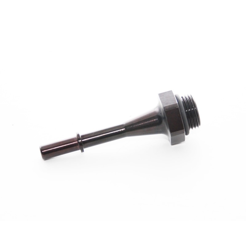 Hybrid Racing Push-on Fuel Fitting (Black)