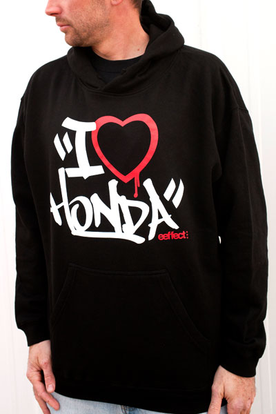 eeffect "I Love Honda" Hoodie
