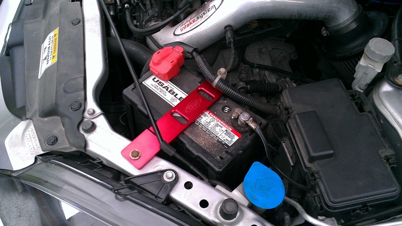 PowerRevRacing Battery Tie Down