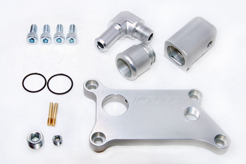 K-Tuned K24/RBC Upper Coolant Neck w/fitting
