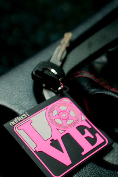 eeffect "Love" Keychain