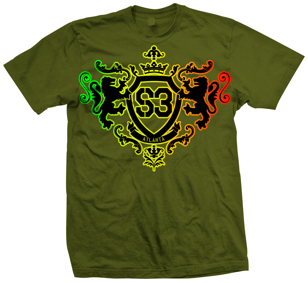 Still Hood S3 Rasta Lion Shirt