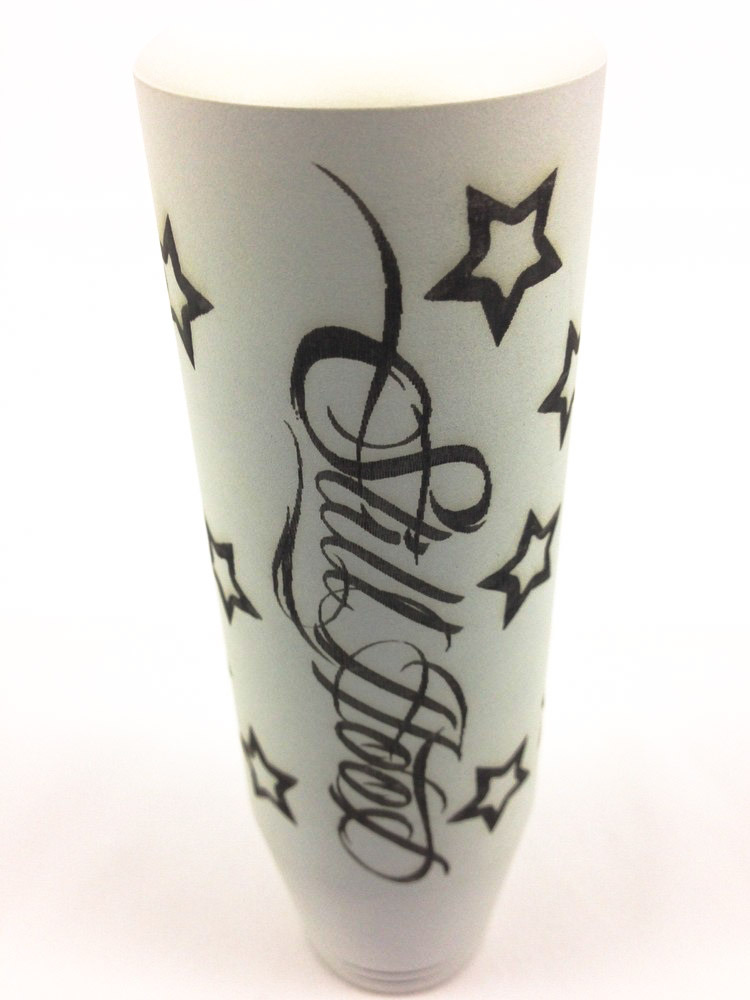 Still Hood Star Bomb Shift Knob (Frost White)