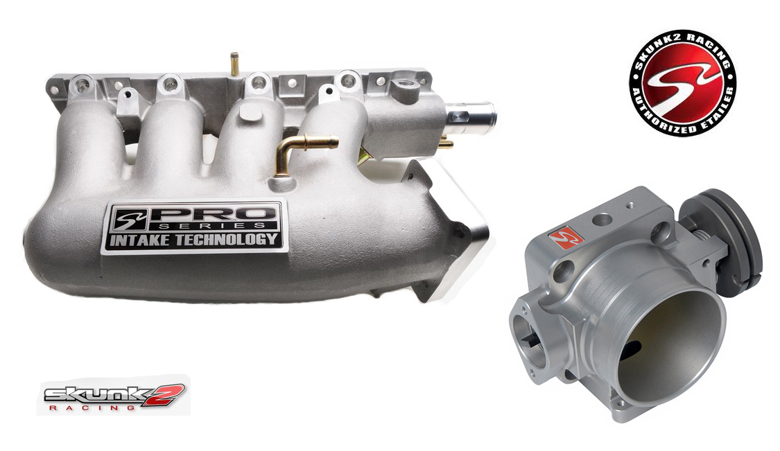 Skunk2 Pro-Series Intake Manifold and 70mm Throttle Body Combo