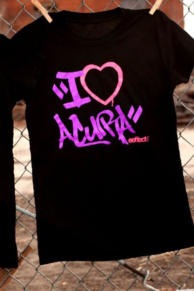 eeffect "I Love Acura" Women's Shirt