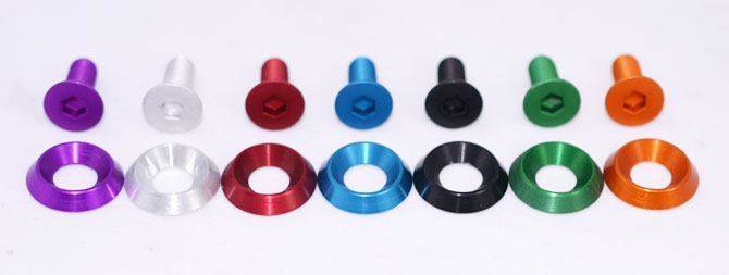 twist Fender Bolts and Washers (12 Pack)