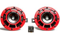 Hella Red 300/500hzSupertone Horn Kit