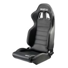Sparco Black Vinyl R100 Tuner Seat