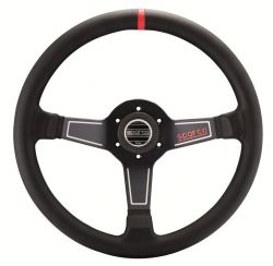 Sparco Black 350mm L575 Suede Steering Wheel
