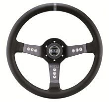 Sparco Black 350mm L777 Suede Steering Wheel