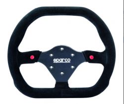 Sparco Black 310mm P310 Suede Steering Wheel