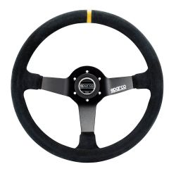 Sparco Black 350mm R325 Suede Steering Wheel