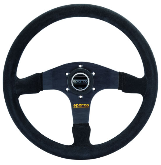 Sparco Black 350mm R375 Steering Wheel