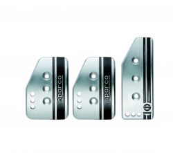 Sparco Settanta Silver Pedals