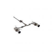 Revel 04-08 TL Chrome 2.36" Medallion Touring Cat back Exhaust Revel 04-08 TL Chrome 2.36" Medallion Touring Cat back Exhaust