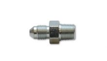 Vibrant -3 AN x 1/8 NPT Straight Adapter Fitting: Steel
