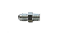 Vibrant  -4AN To 1/8'' NPT Straight Adapter Fitting - Steel