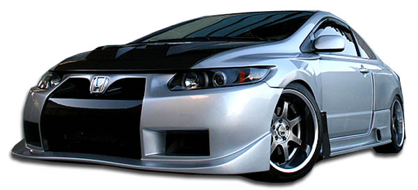 Duraflex 06-11 Civic Coupe GT500 Wide Body Kit