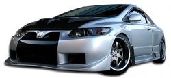 Duraflex 06-11 Civic Coupe GT500 Wide Body Kit