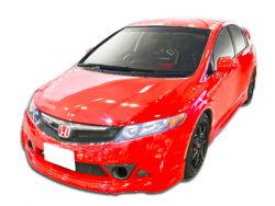 Duraflex 06-11 Civic Sedan Renzo Front Bumper Cover
