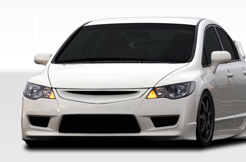 Duraflex 06-11 Civic Sedan JDM Type R Conversion Front Bumper Cover
