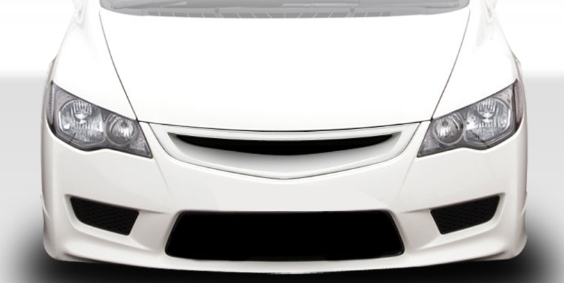 Duraflex 06-11 Civic Sedan JDM Type JS Type R Conversion Grille