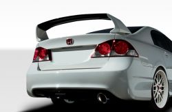 Duraflex 06-11 Civic 3 Piece Sedan Type R Rear End Conversion Kit