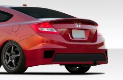 Duraflex 12-13 Civic Coupe Bisimoto Edition Rear Bumper Cover