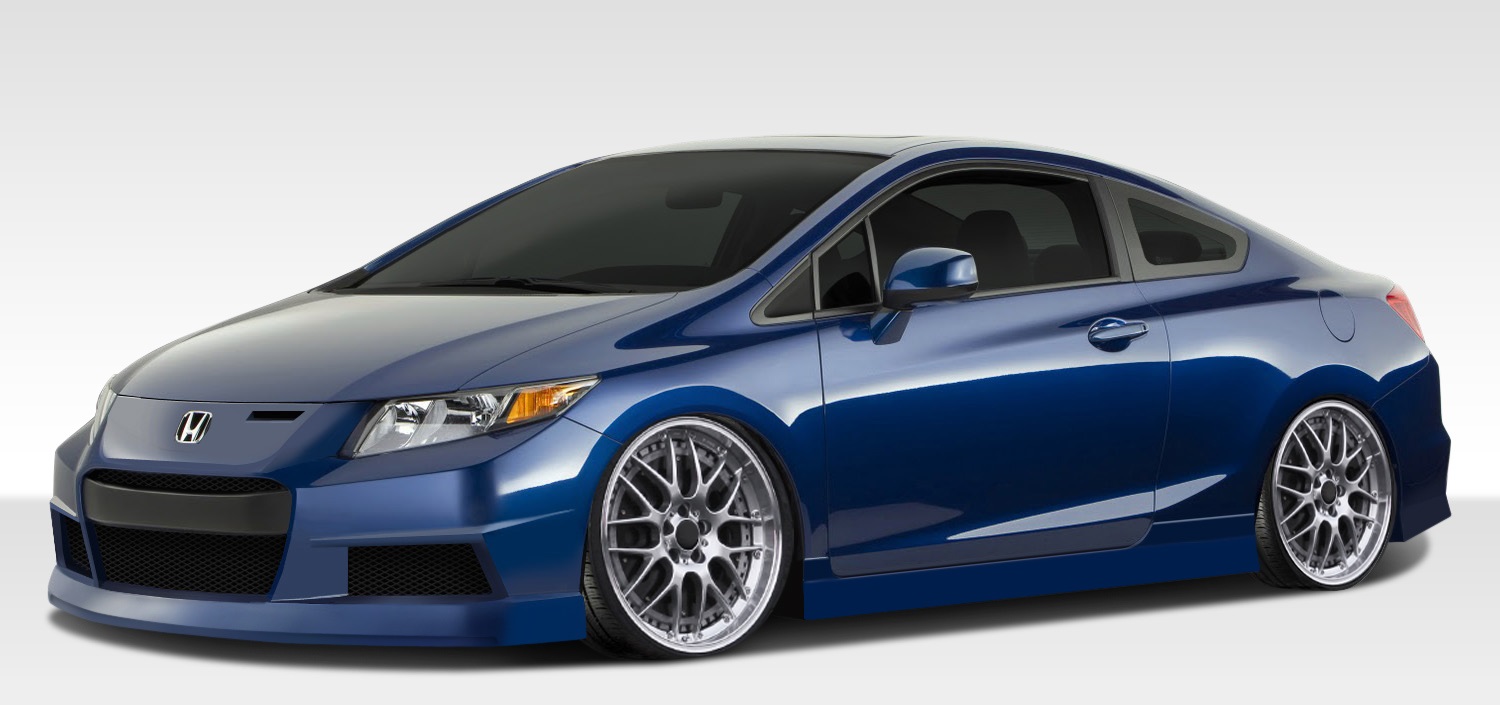 Duraflex 12-13 Civic Coupe Bisimoto Edition Body Kit