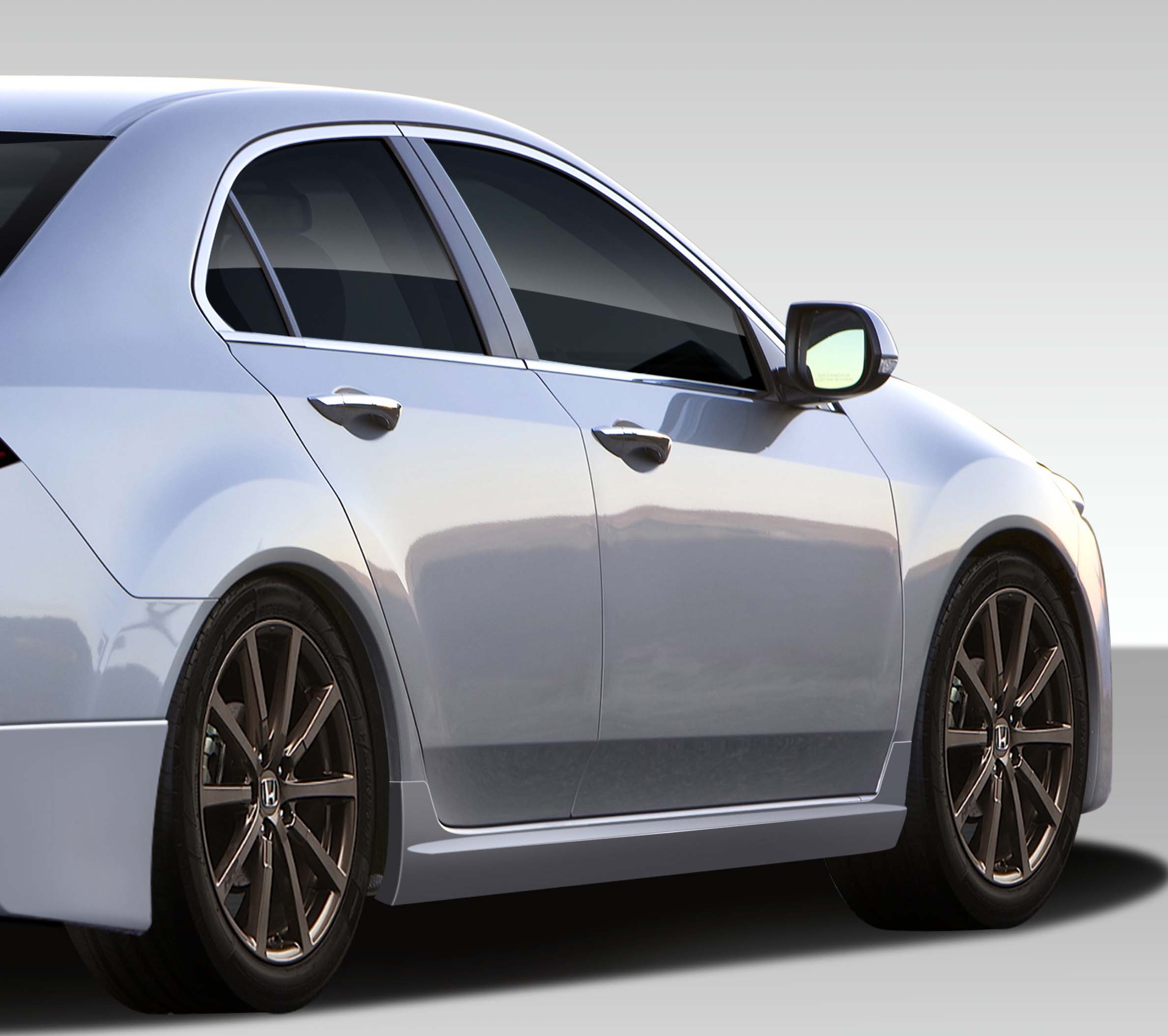 Duraflex 09-14 TSX Type M Side Skirts Rocker Panels