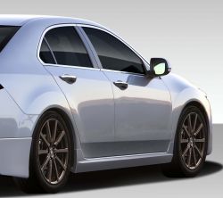 Duraflex 09-14 TSX Type M Side Skirts Rocker Panels