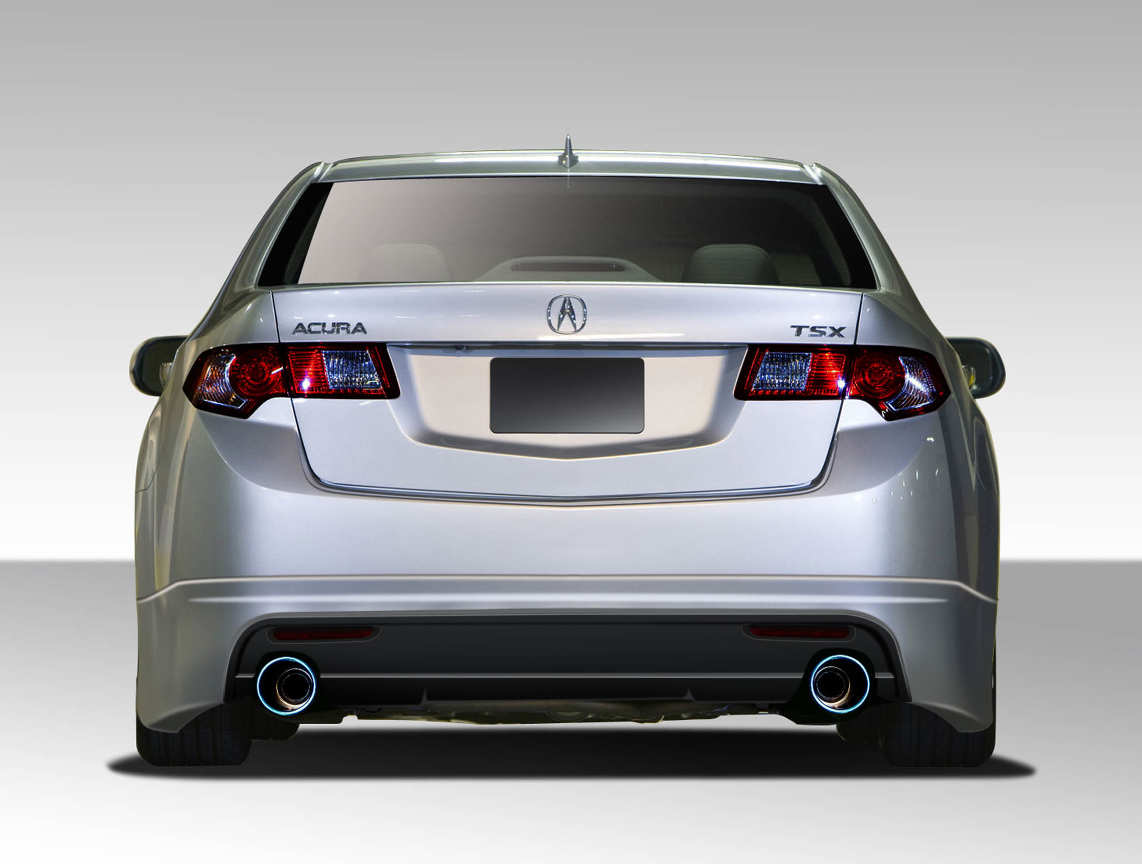 Duraflex 09-14 TSX Type M Rear Lip Under Spoiler Air Dam
