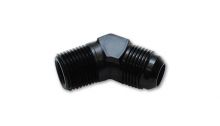Vibrant -6AN To 1/4'' NPT 45 Degree Elbow Adapter Fitting Vibrant -6AN To 1/4'' NPT 45 Degree Elbow Adapter Fitting