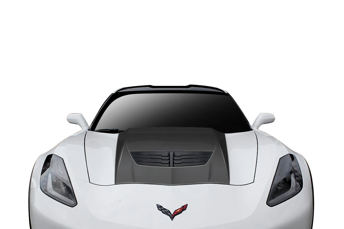 Duraflex Universal Z06 Look Hood Cowl Scoop Vent